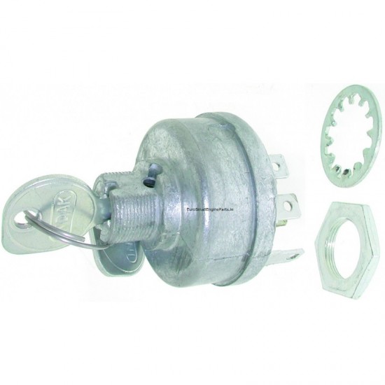 6 Spade Terminal Lawnmower Ignition Switch 672770 and 7251396 and 9251396